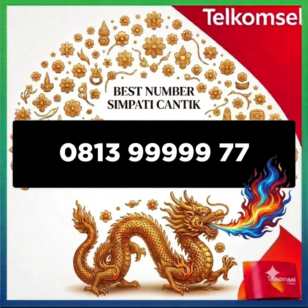 Nomor cantik simpati Telkomsel super