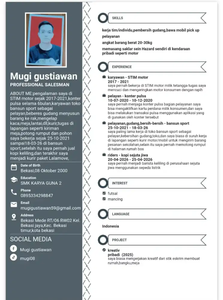 Info loker lulusan smk