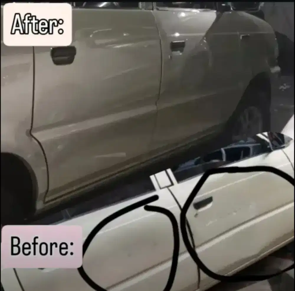 Jasa Cat Ketok Body Repair Mobil