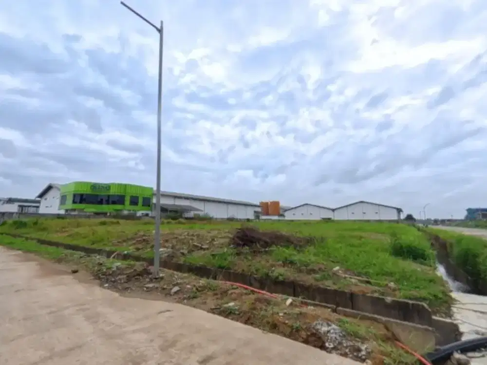 Kavling Industri Siap Bangun di Blessindo Industrial Estate | Peluang Investasi Terbaik