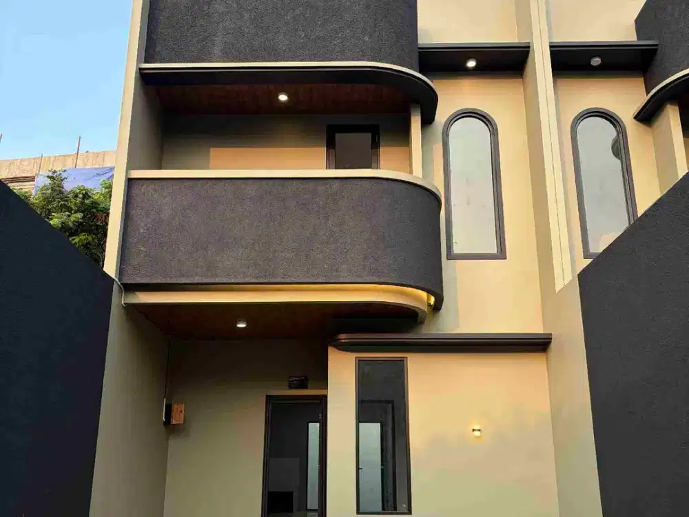 Wilson Rumah baru bangunan modern di banjar wijaya