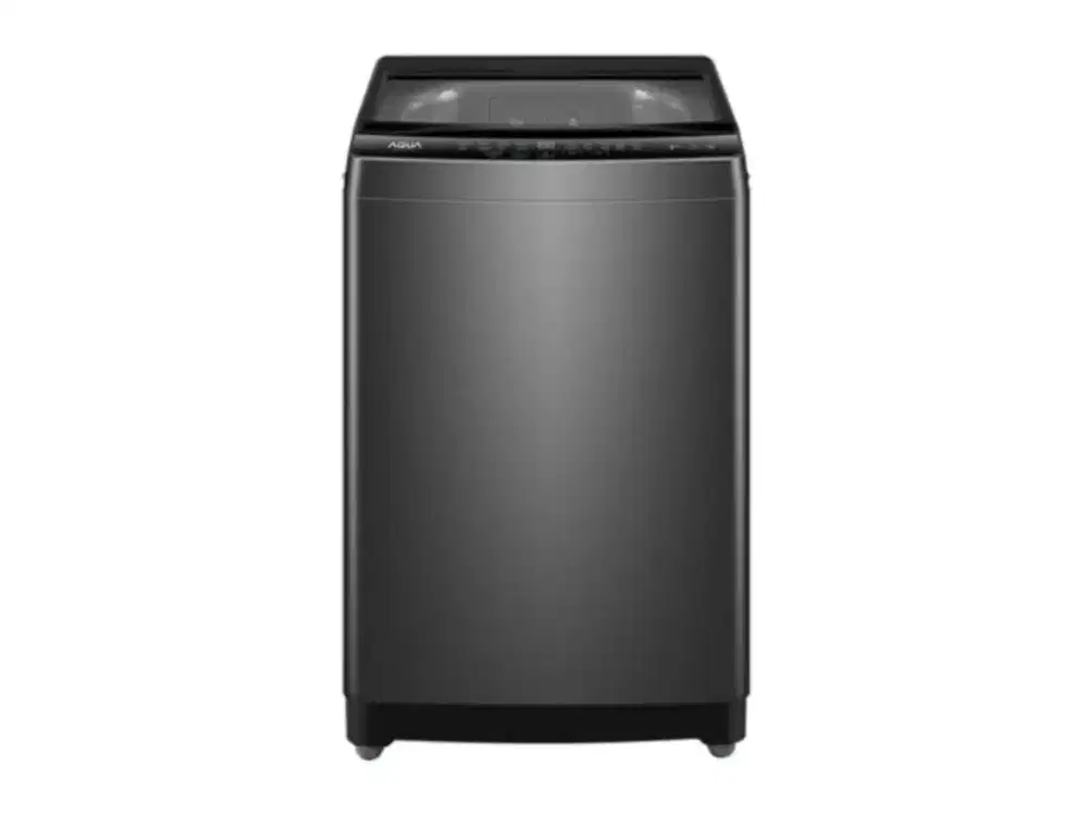 Cukup KTP auto bawa pulang AQUA WASHING MACHINE TOP LOADING 8 KG BLACK