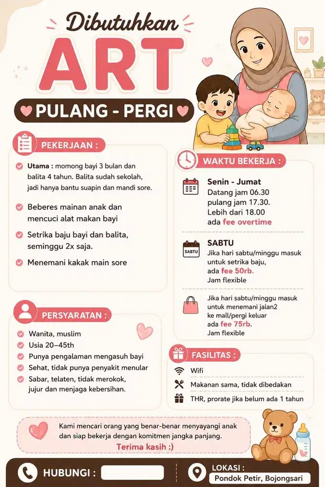 Lowongan ART PP