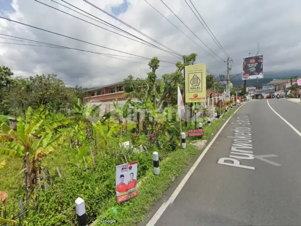 Kavling Pinggir Jalan Strategis SHM di Purwokerto