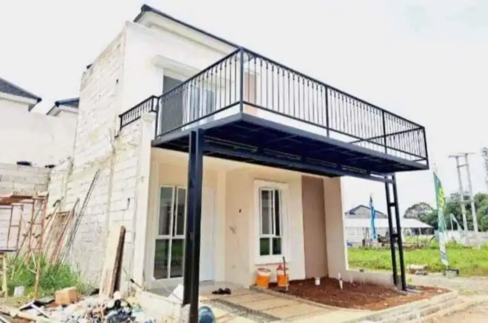 Kanopi mezzanine minimalis