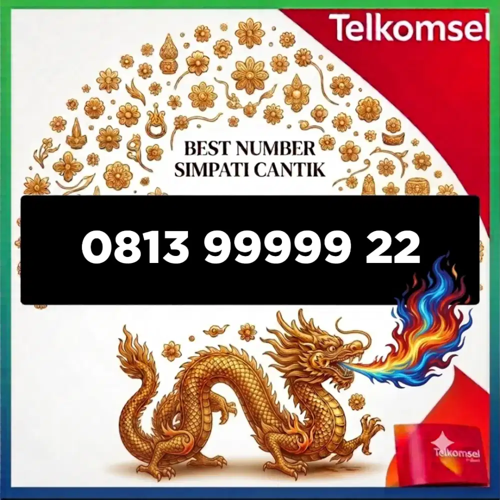 Nomor cantik simpati Telkomsel super