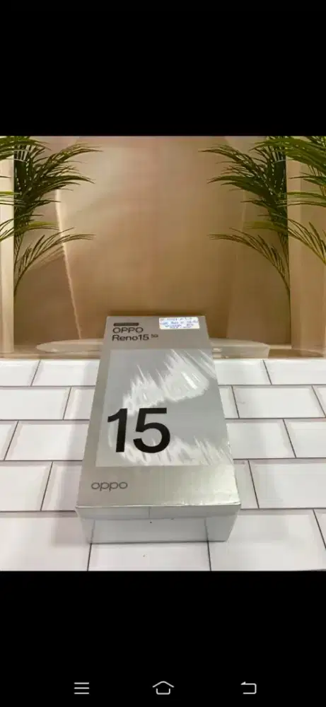 Dll.5927 || Oppo Reno 15 5G 12/256Gb Blue New (Resmi)
