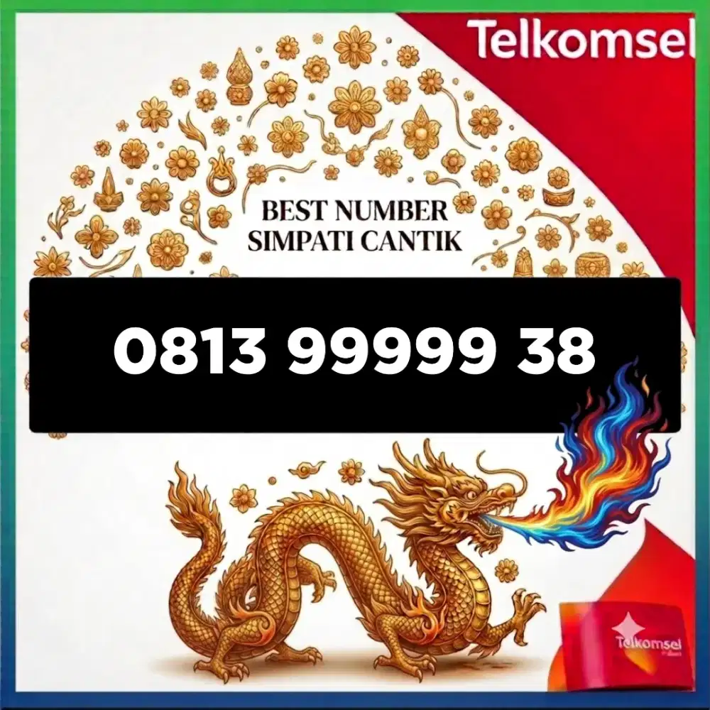 Nomor cantik simpati Telkomsel super