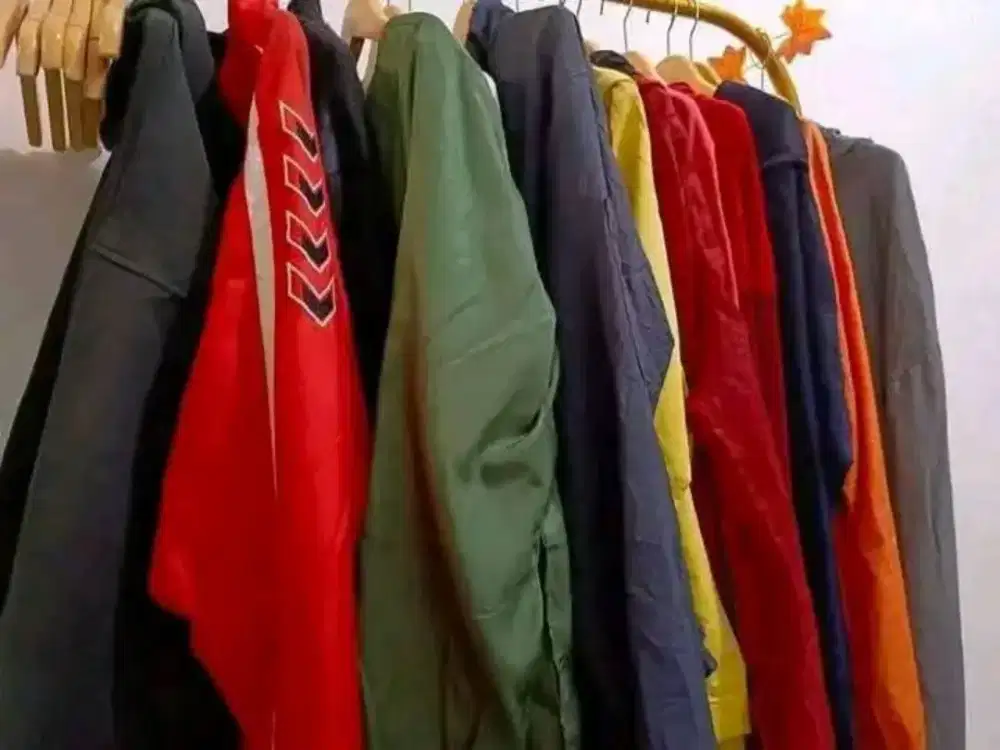 Borongan jaket running cowok