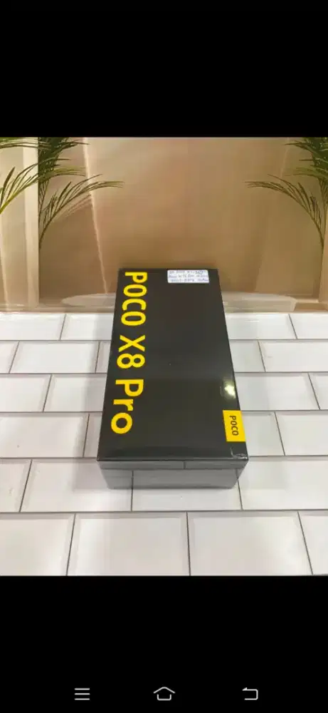 Dll.6018 || Poco X8 Pro 12/512Gb Yellow New (Resmi)