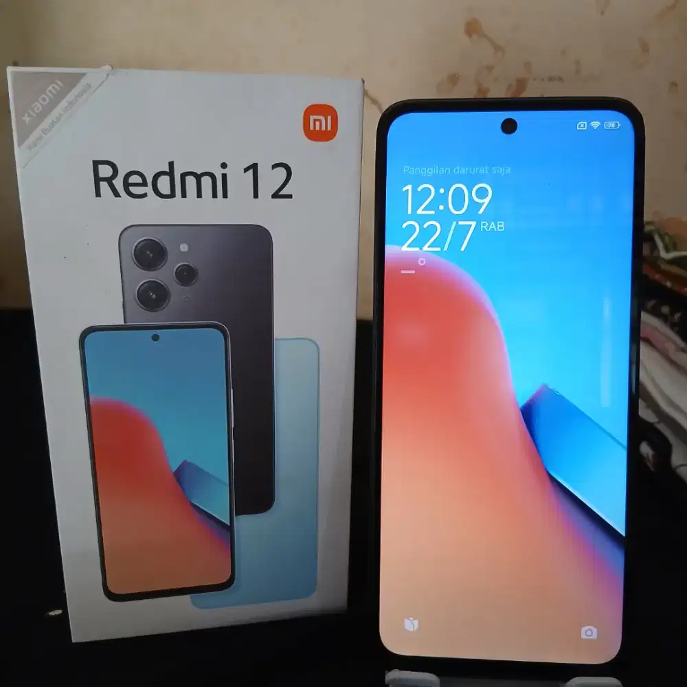 Redmi 12 4G 8+8/256 Hp & Dus Box