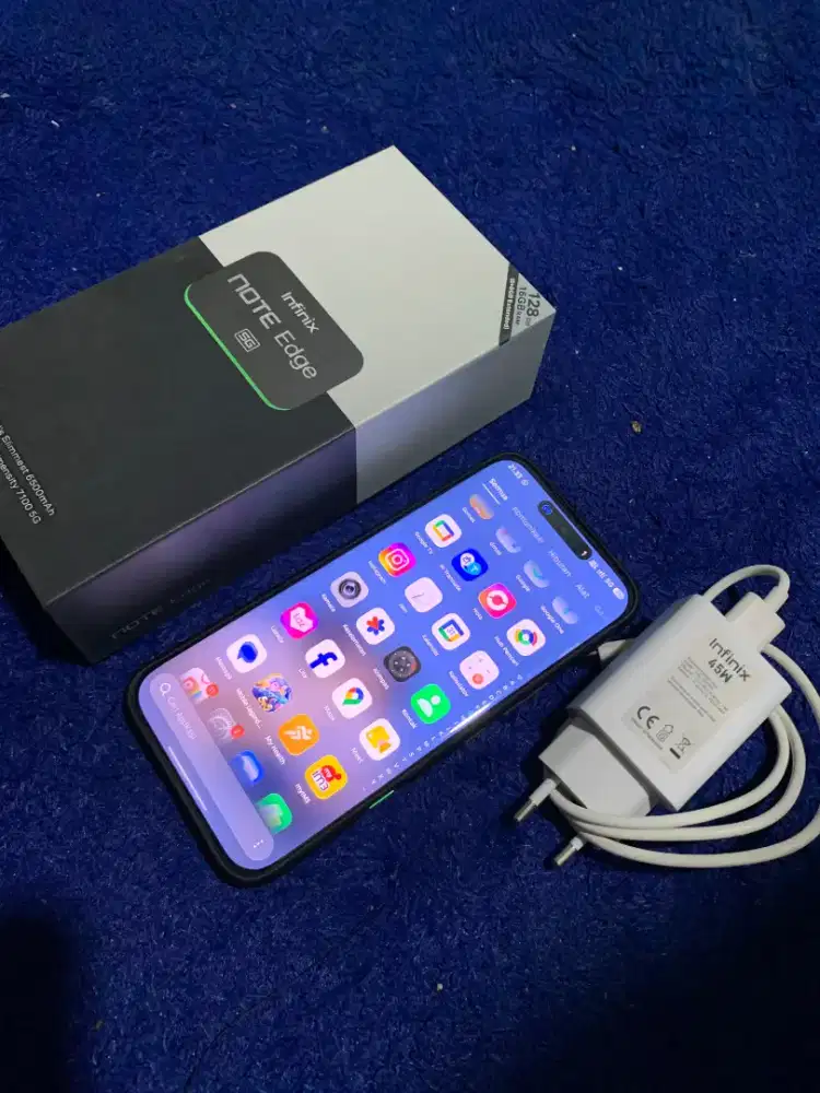 Jual infinix note edge second pemakaian 2minggu