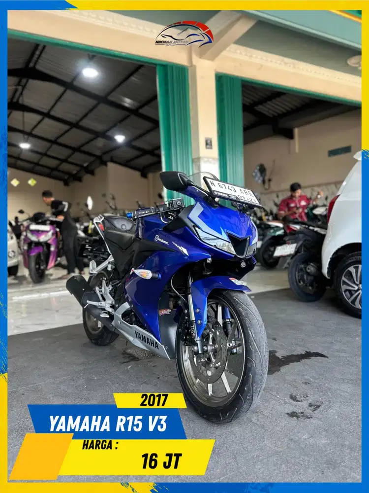 YAMAHA R15 V3 2017 GASSKEUN BOSSKU HIKMAH MOTOR KEPUH MALANG