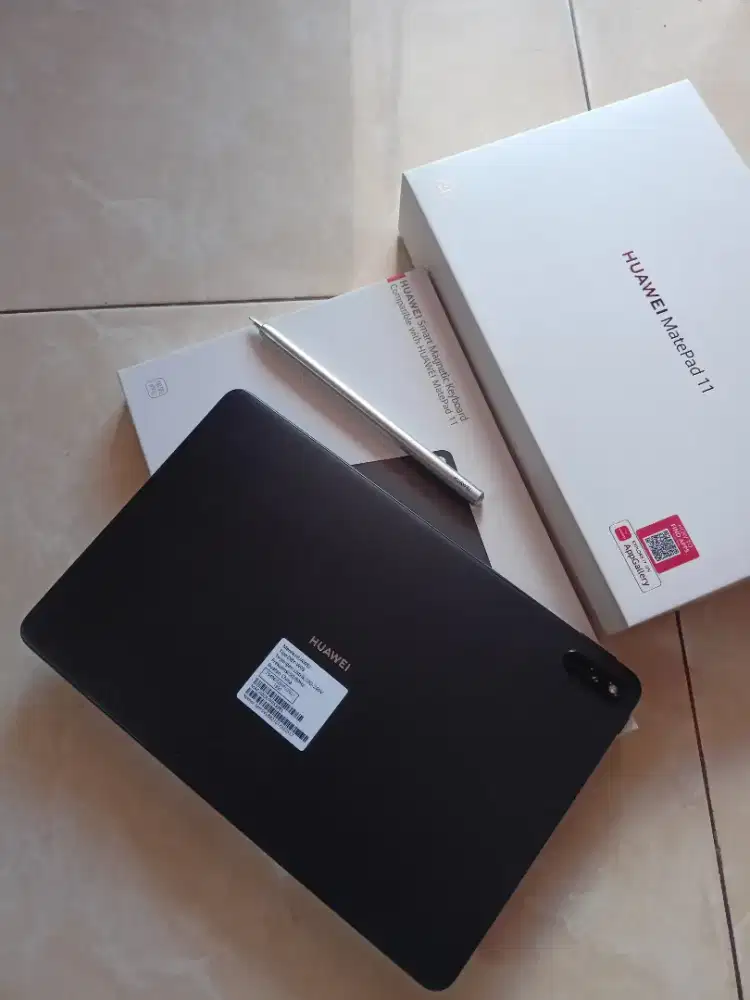 huawei matepad 11 6/128 fullset plus keyboard dan stylus ori
