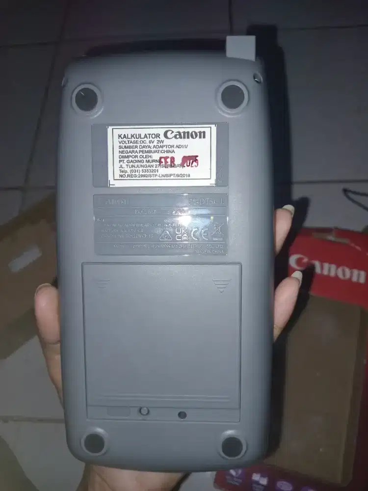 Canon printing calculator P1-DTSC