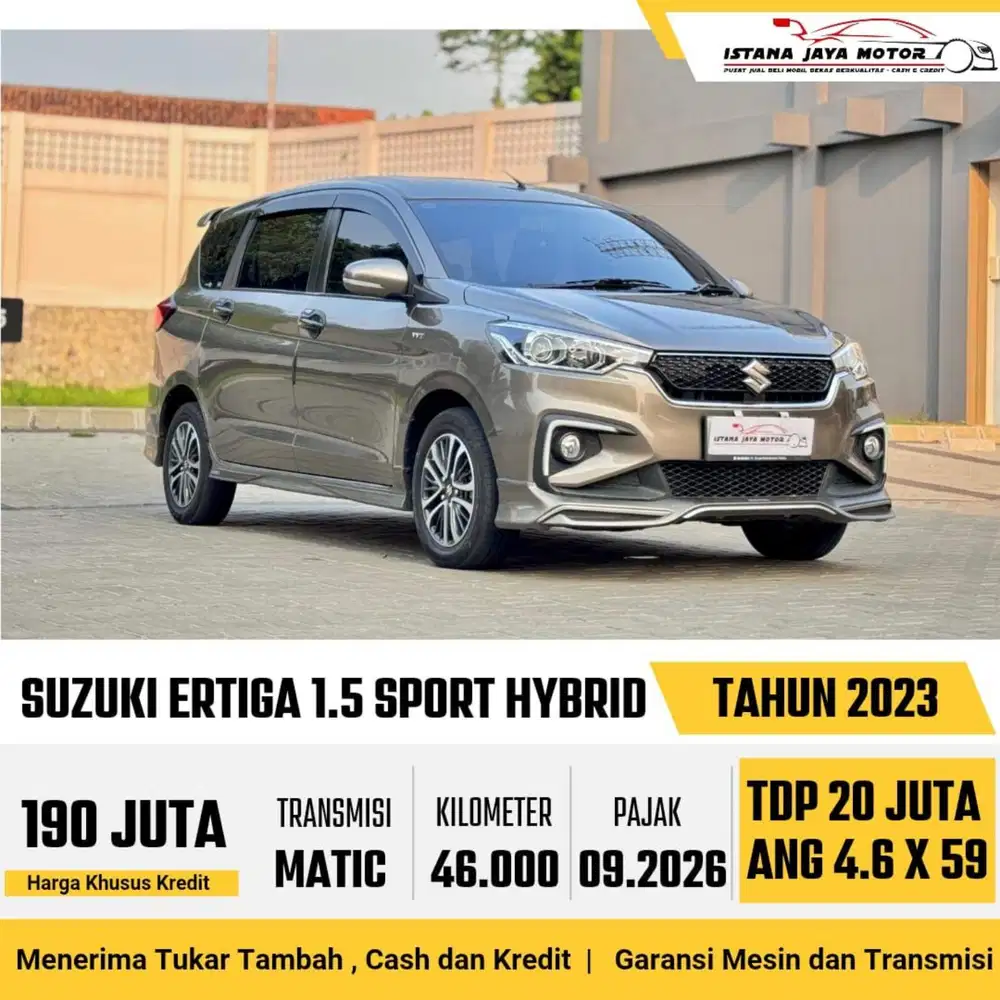 Suzuki Ertiga GX Hybrid Manual th 2023 #istana jaya motor