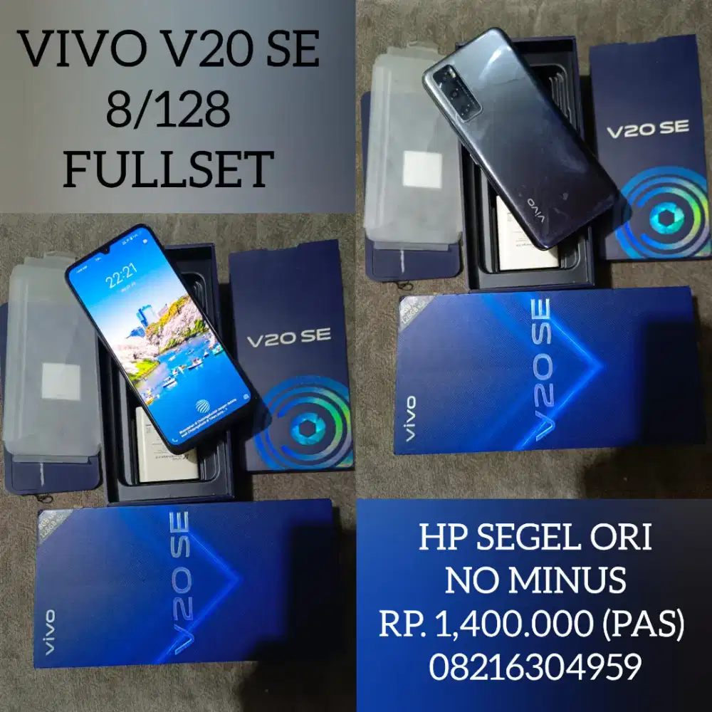 VIVO V20 SE (8/128) FULLSET ORI