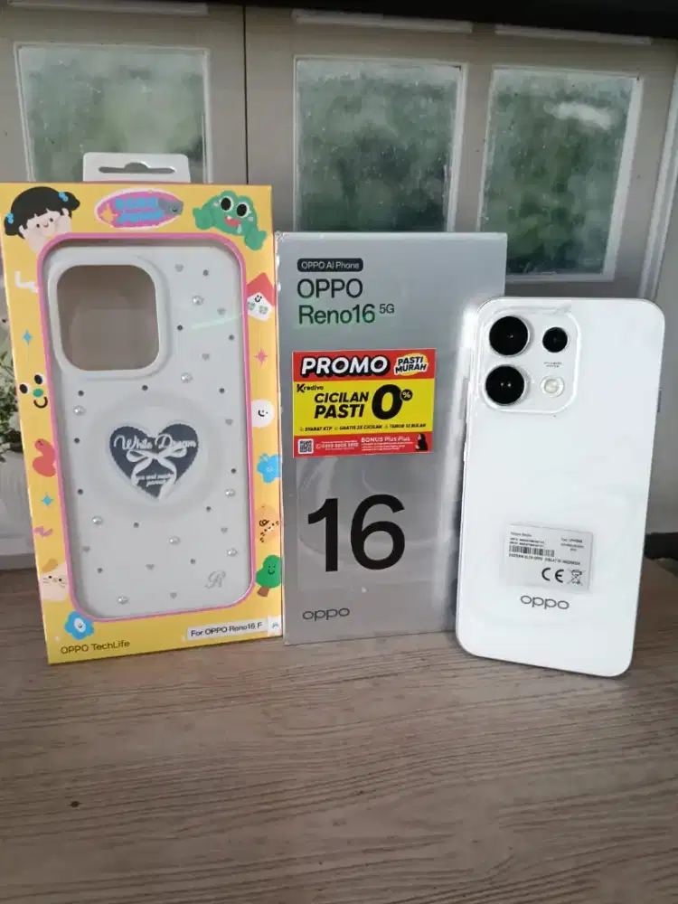 OPPO RENO 16F SERIES PROMO CASHBACK 5% DAN CICILAN BUNGA 0%