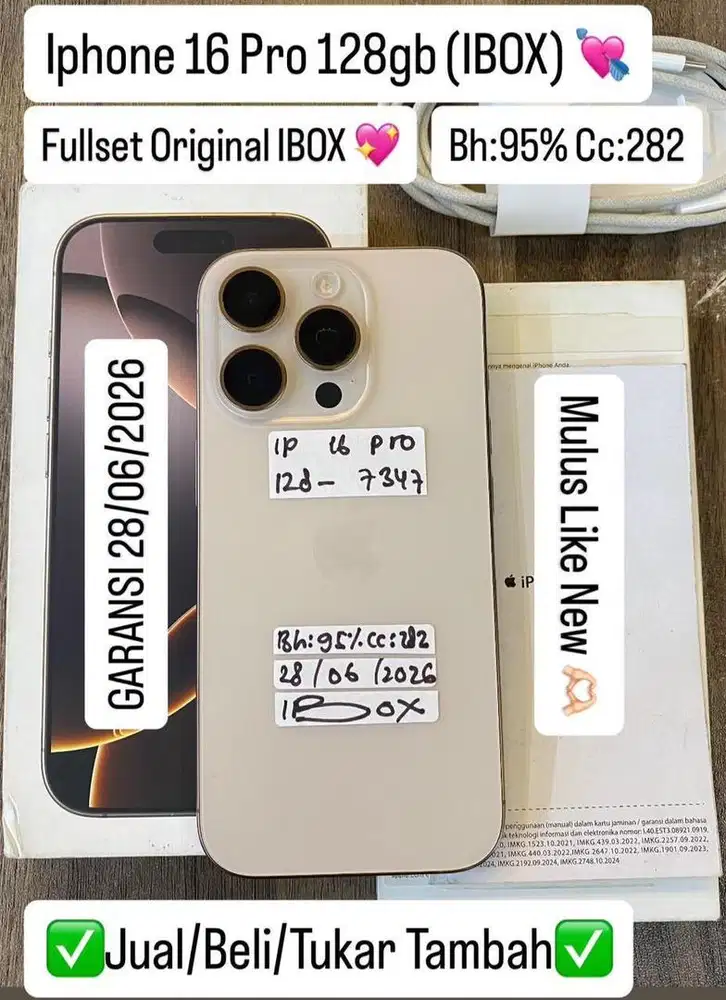 Iphone 16 Pro 128 Gb Desert Titanium Ibox