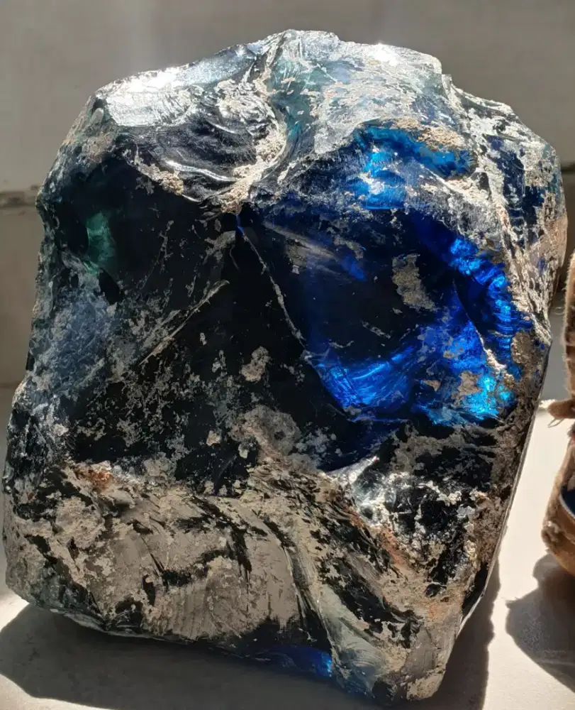 Batu kasar blue saphire