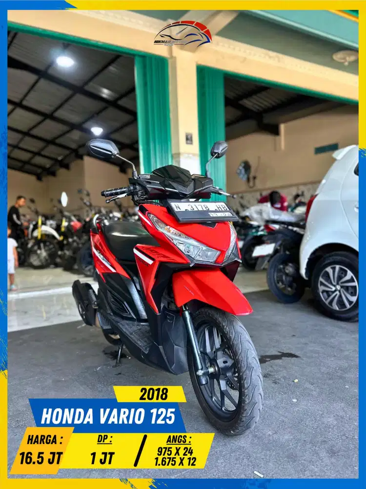 HONDA VARIO 125 2018 NEGO SAMPE DEAL HIKMAH MOTOR KEPUH MALANG