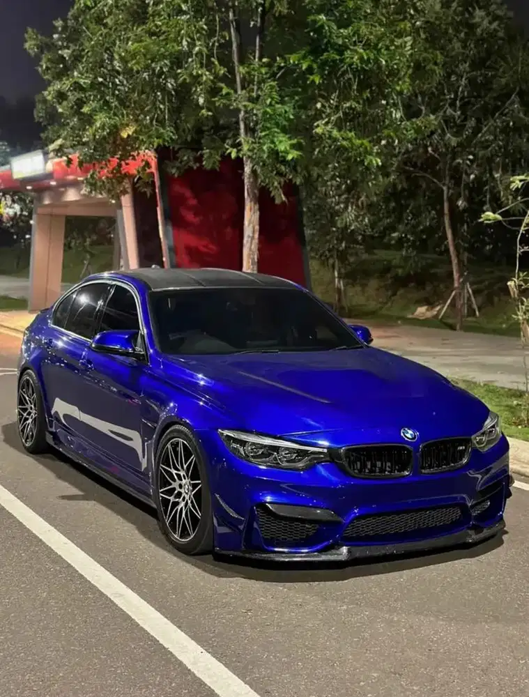 MURAH BMW F30 FULL MODS M3 COMPETITION 1:1 SAN MARINO BLUE ORIGINAL