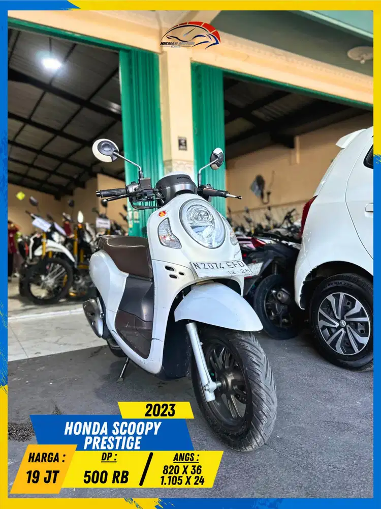 HONDA SCOOPY PRESTIGE 2023 GASSKEUN BOSSKU HIKMAH MOTOR KEPUH MALANG