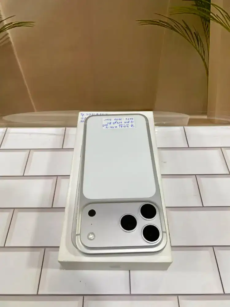 Ip.31261 || Iphone 17 Promax 256Gb Silver