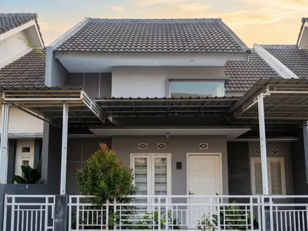 Dijual Rumah Modern Lowokwaru Malang Furnished Dekat Suhat