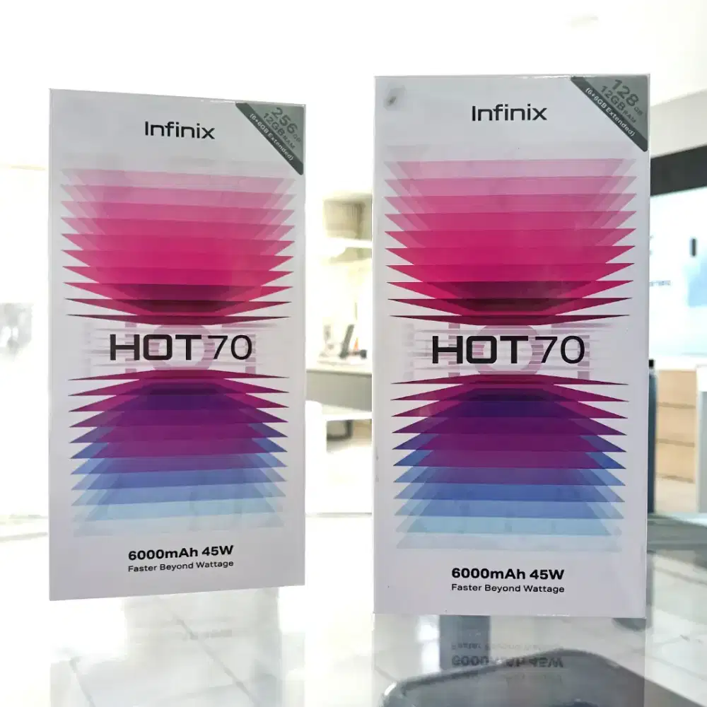 Promo INFINIX HOT 70 8/128 GB Original Segel