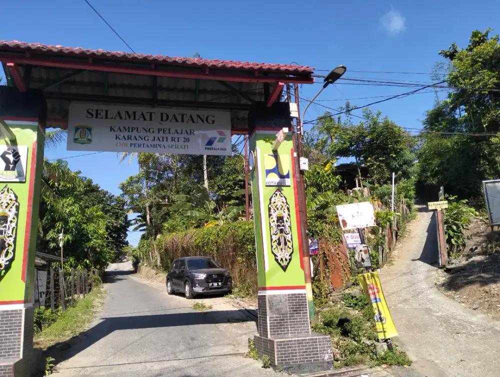 Jual tanah hak milik + bangunan rumah