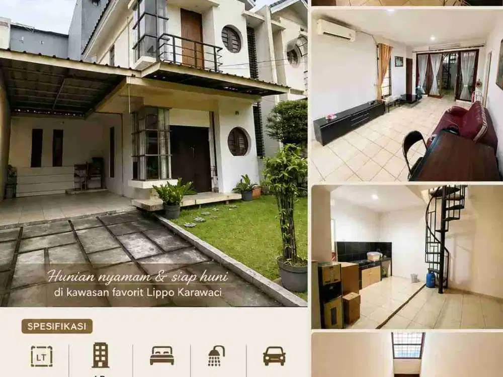 DIJUAL MURAH RUMAH KARAWACI TAMAN OKINAWA