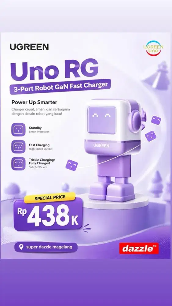 Tc ugreen nexode gan 65 watt /35291