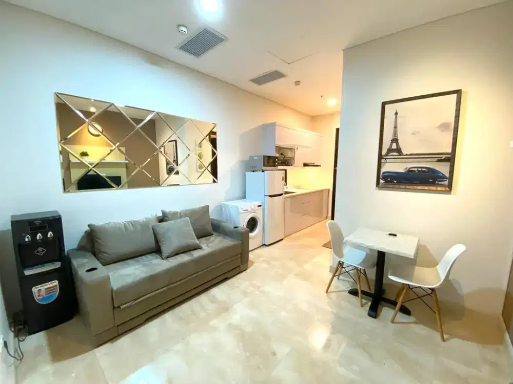 Disewakan Apartment At Sudirman Suites Location In Jakarta Pusat -1  Br Modern Fully Furnished