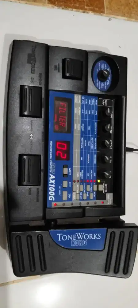 Pedal Effect gitar KORG AX100G MULTIEFFECT