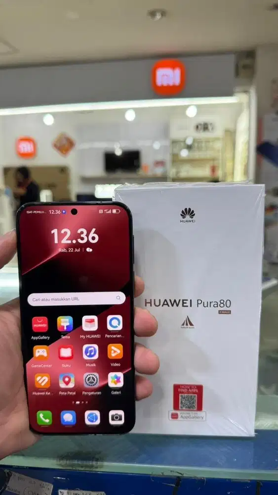 Huawei pura 80 12/256 Fullset garansi april 2027