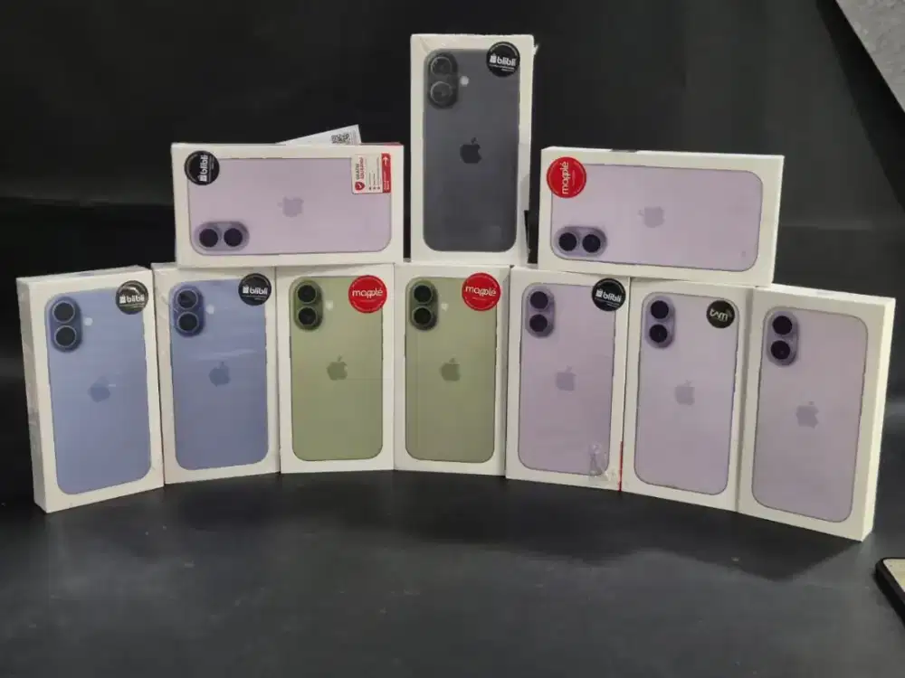 IPHONE 16 128GB IPHONE 17 BASIC NEW GARANSI RESMI