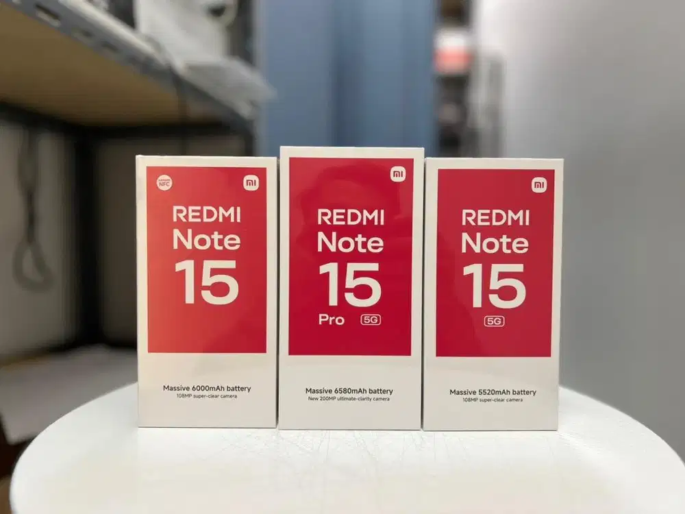 Xiaomi Redmi Note 15/15 5G/15Pro5G