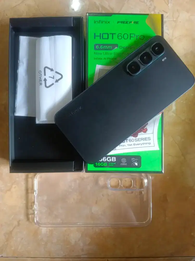Jual infinix hot 60pro ram8/256 mulus lengkap 
Garansi sampai 17/04/27