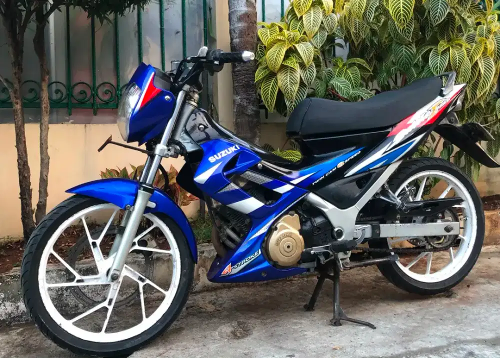 Suzuki satria fu150 cbu thailan 2005 biru