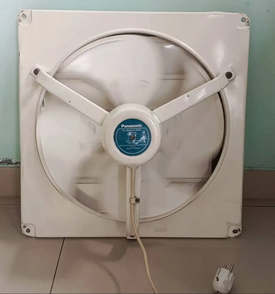 EXHAUST FAN 16 INCH PANASONIC, KONDISI NORMAL SEDOTAN ANGIN KENCANG