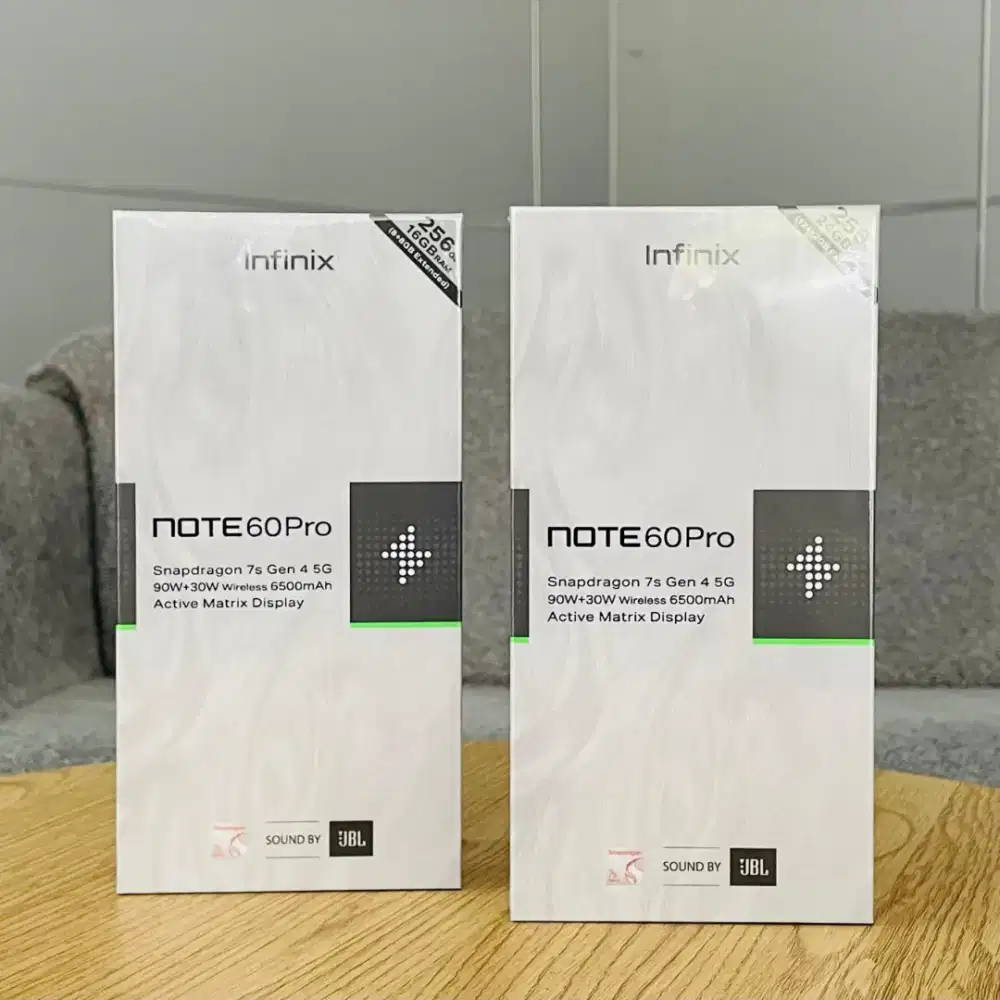 Promo INFINIX NOTE 60 PRO 5G 12/256 GB Original Resmi