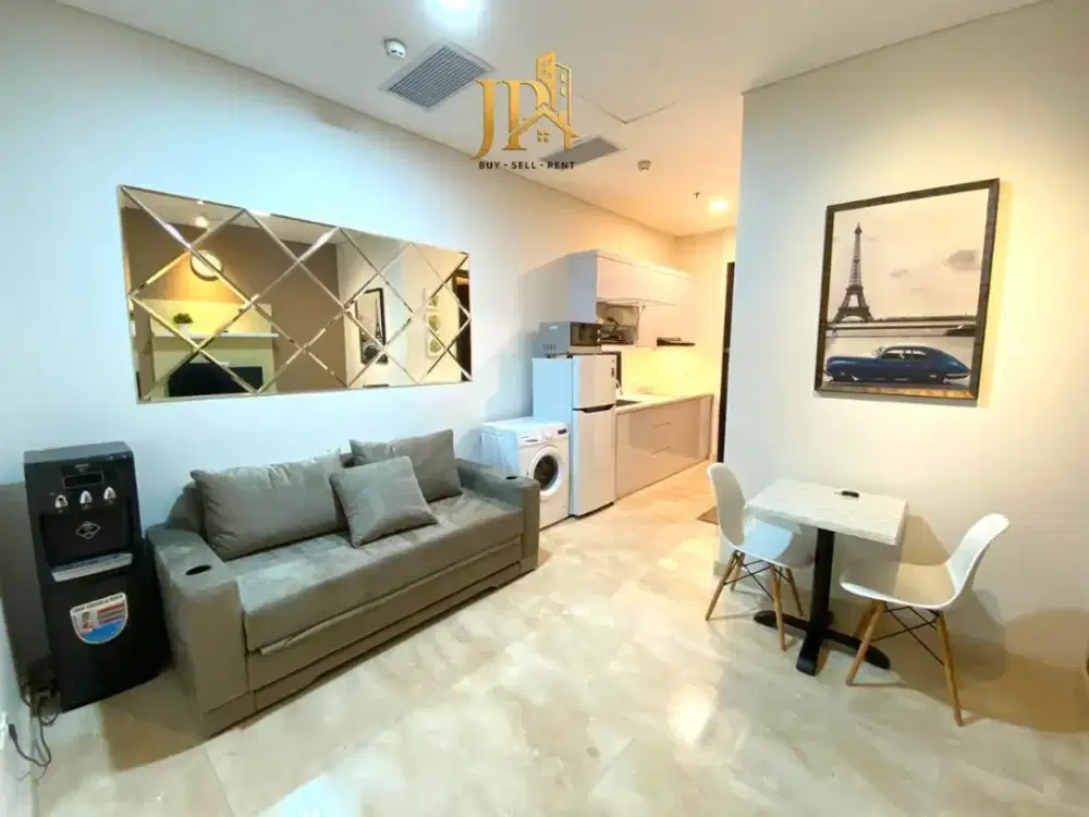 Disewakan Apartment At Sudirman Suites Location In Jakarta Pusat -1  Br Modern Fully Furnished