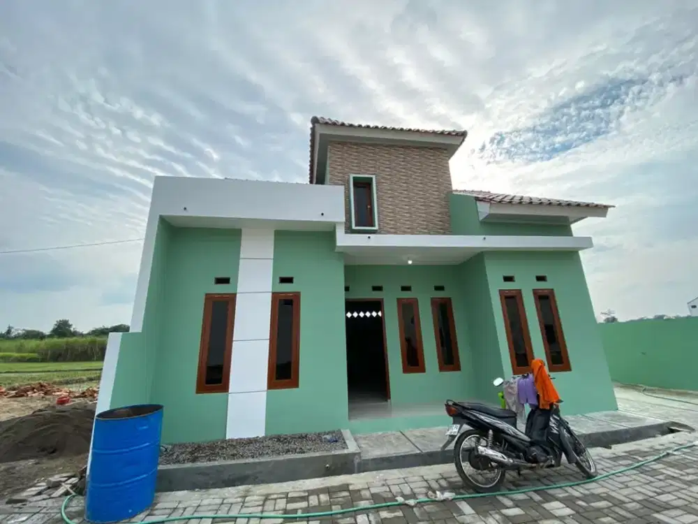 dijual rumah di kartasura tepatnya barat luwes kartasura free desain bisa kpr bank dp 0%