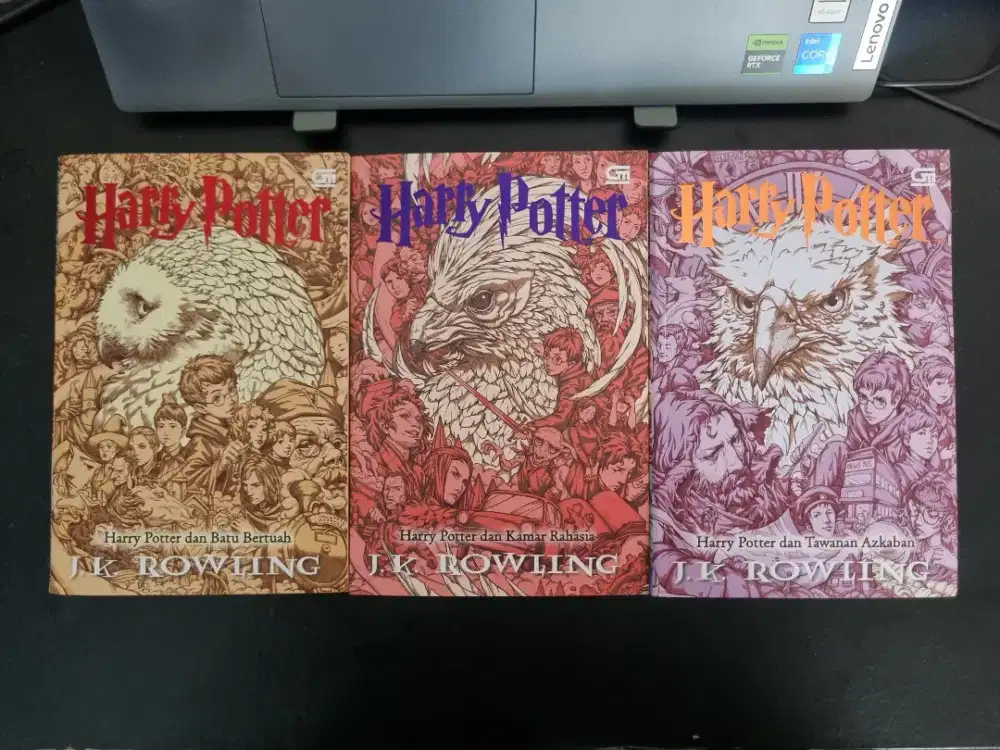 Novel Harry Potter Bahasa Indonesia 1, 2, 3