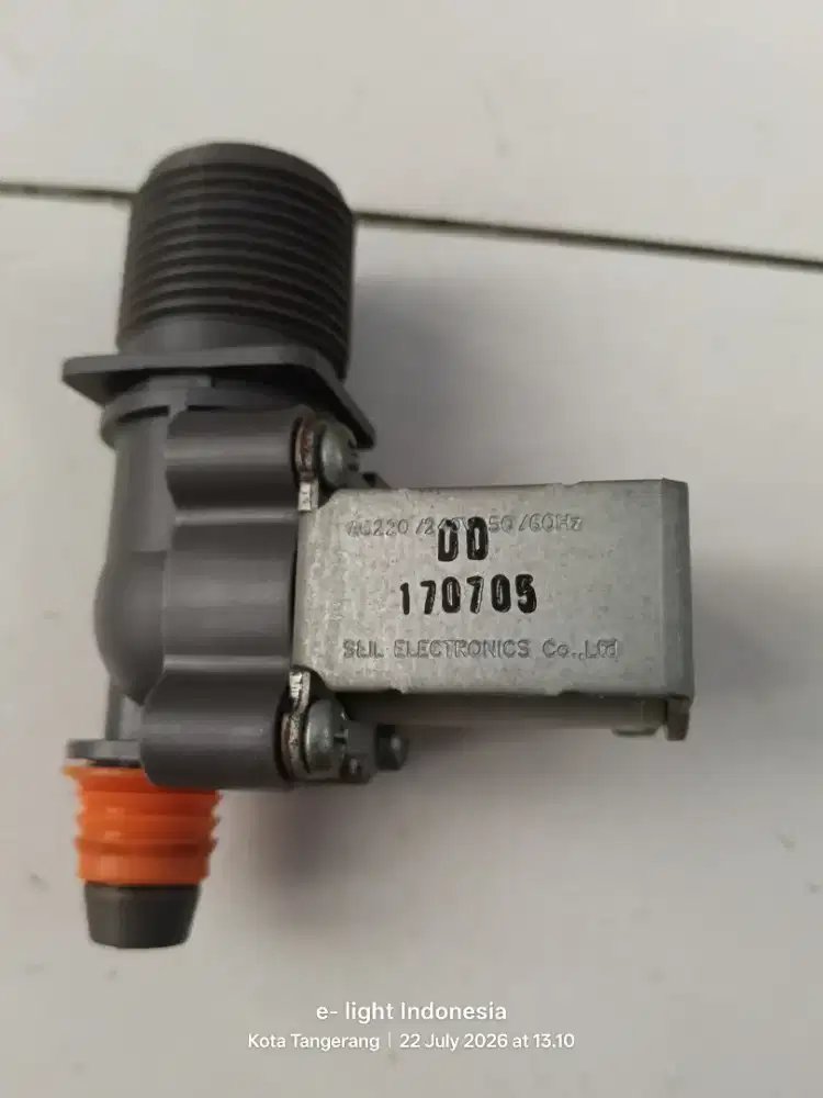 Selenoid Valve mesin cuci Samsung 1 tabung ORI
