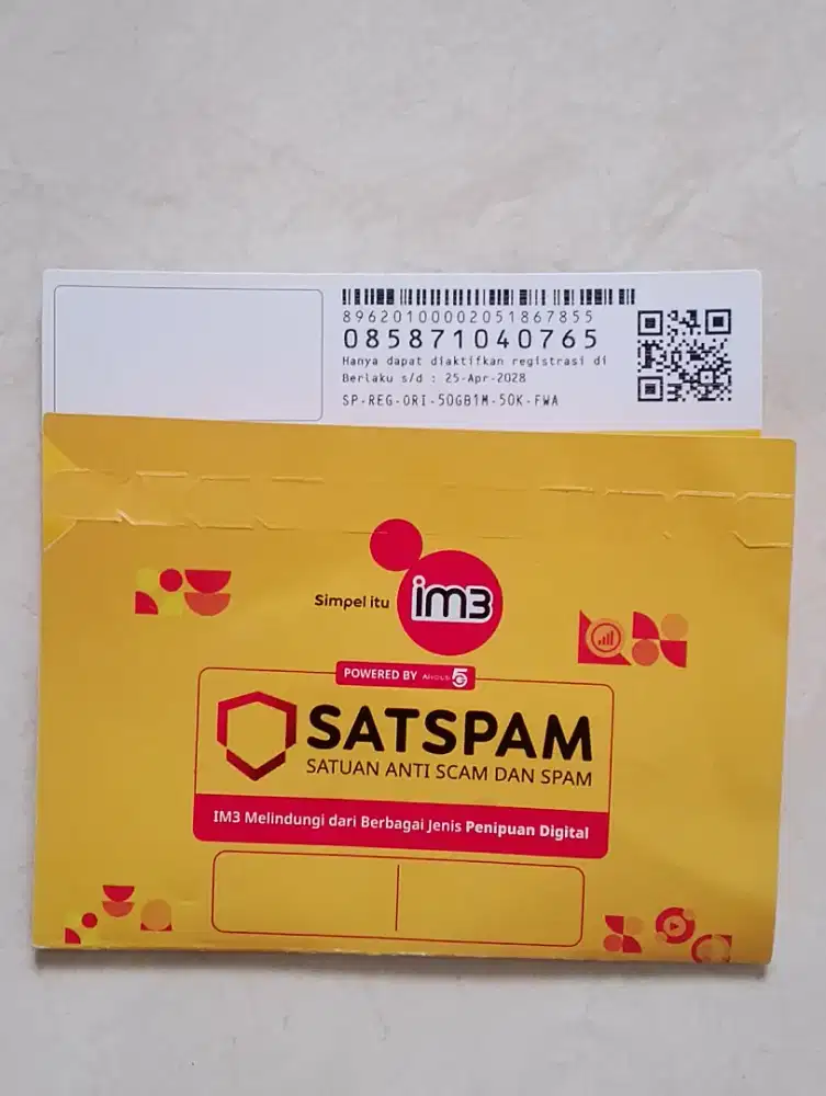 Kartu Indosat M3,Hifi Air, sudah aktif