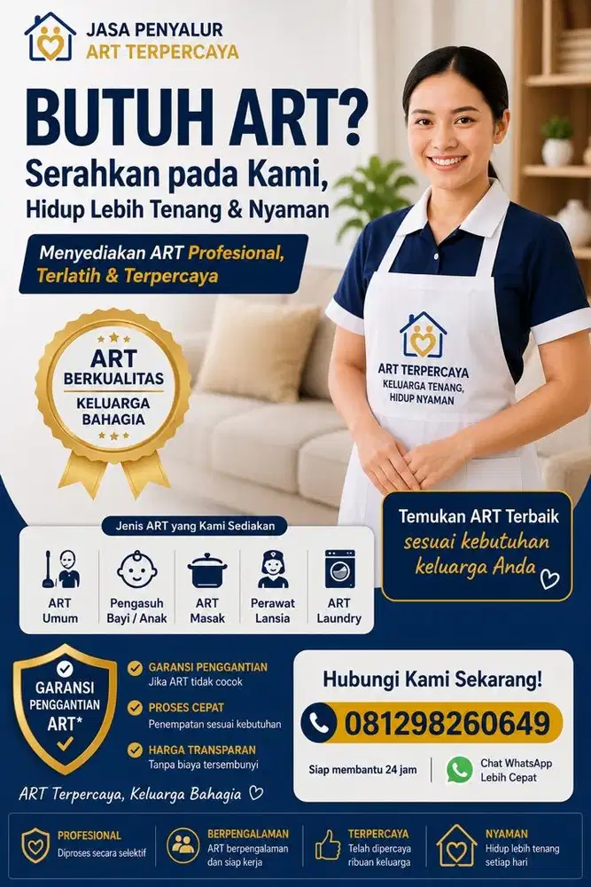 Jasa penyalur art dan pengasuh anak