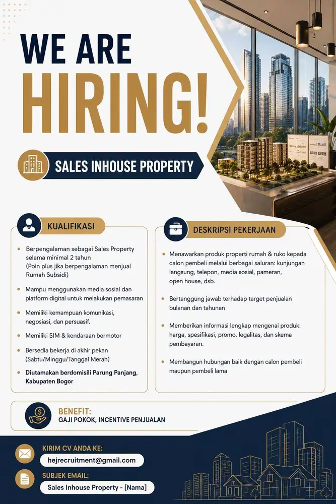 Sales Property Inhouse