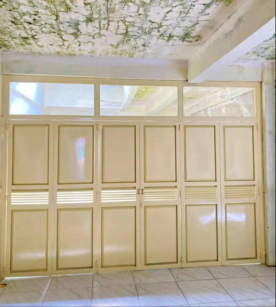 Pintu garasi minimalis laser cutting